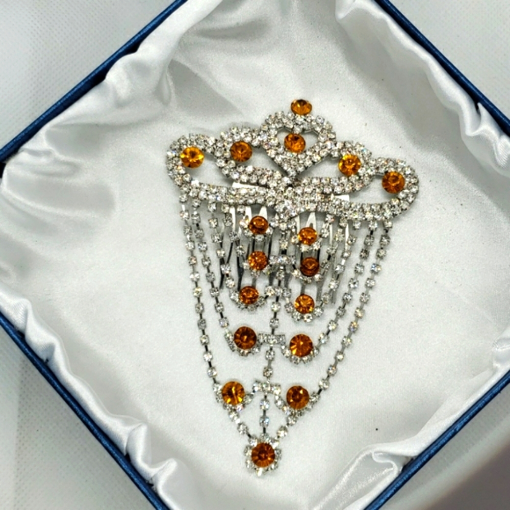 Austrian Crystal Hair Comb
